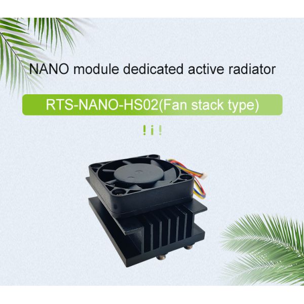RTS-NANO-HS02 Cooling Fan Heatsink for NVIDIA Official Partner Realtimes NANO Module
