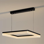 3000K Lámparas decorativas contemporáneas para el hogar Minimalista Salón de estar Lustrero comercial