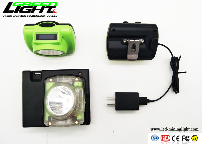 лампа крышки горнорабочих СИД 385lum 9000lux 6800mAh с заряжателем USB