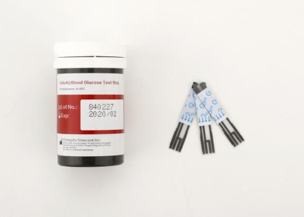 Siphon Technology Blood Glucose Strips 0.6ul Blood Volume With Arterial Technology