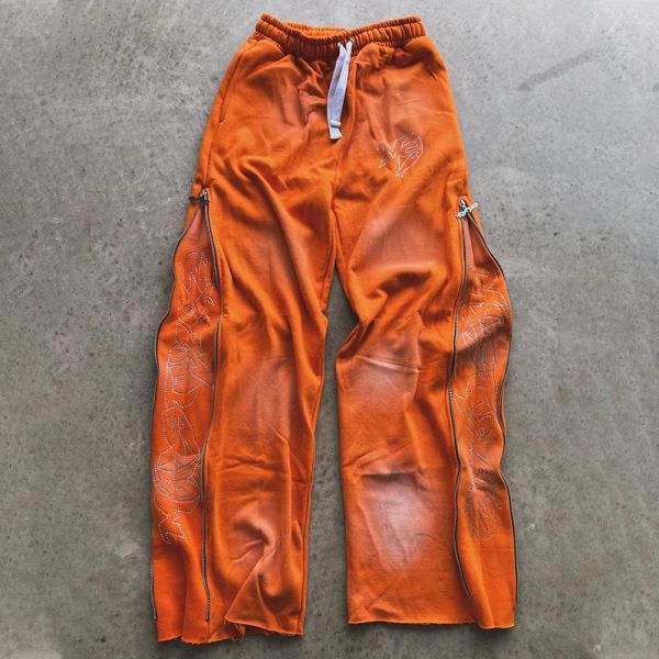 Custom Women Sweat Suit Screen Print Streetwear Hoodie And Sweatpants Set