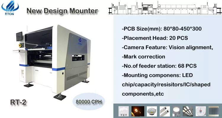 80000CPH привело производственную линию smt машины сборочного конвейера шарика автоматическую