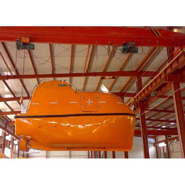 6M life boat approved CCS/ABS/EC and davit/crane