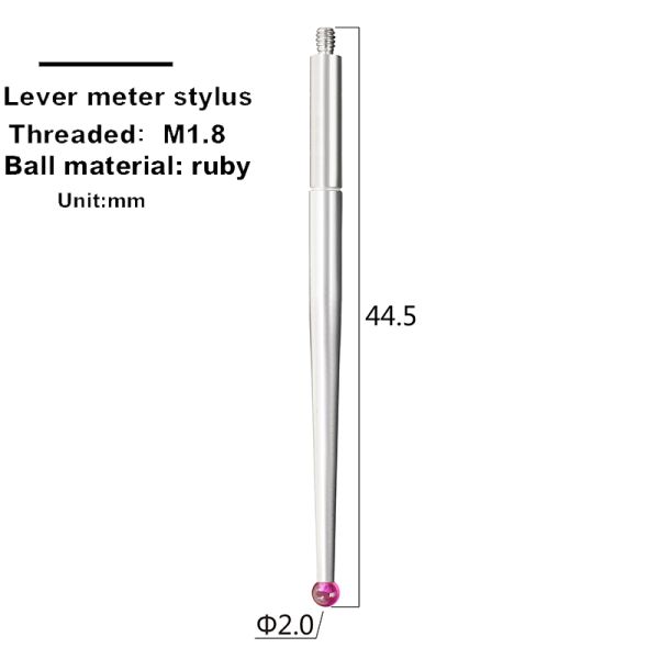 Makinopc Ceramic Straight Styli for Machine Tool Touch Probes to Ensure Maximum Measurement Accuracy