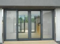 6063 / 6061 / 6060 Aluminum Door Extrusions with Powder Painted Surface