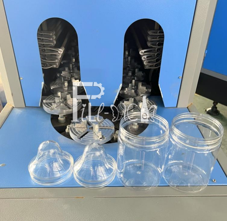 Semi автоматическая полость шеи 2 машины прессформы 180mm дуновения 500BPH широкая для бутылки ЛЮБИМЦА