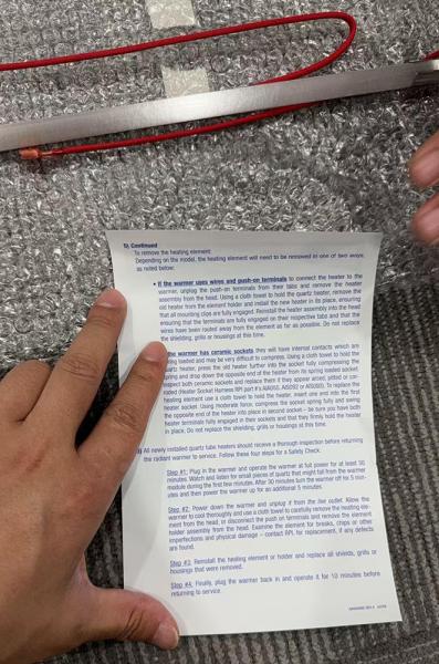 ドレーゲル レサスキア GSdtc2 クォーツ発熱体 MU11223