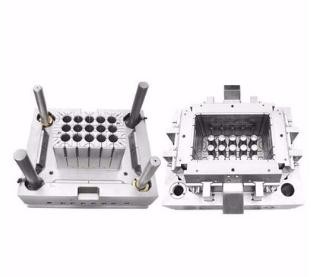 Moldeo por inyección de la caja de la cerveza, fábrica plástica del molde, arreglo para requisitos particulares exacto