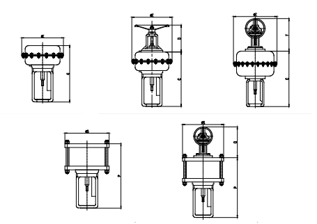 Three Merging Control Valve 3 Way Diverting Control Valve 1'' 1.5'' 2'' 2.5'' 3'' 4''