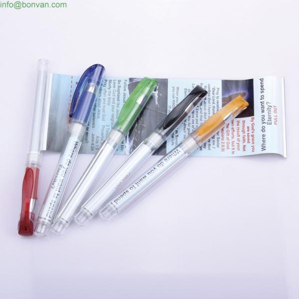 cap style gel ink banner pen,promotional gel ink bannner ball pen