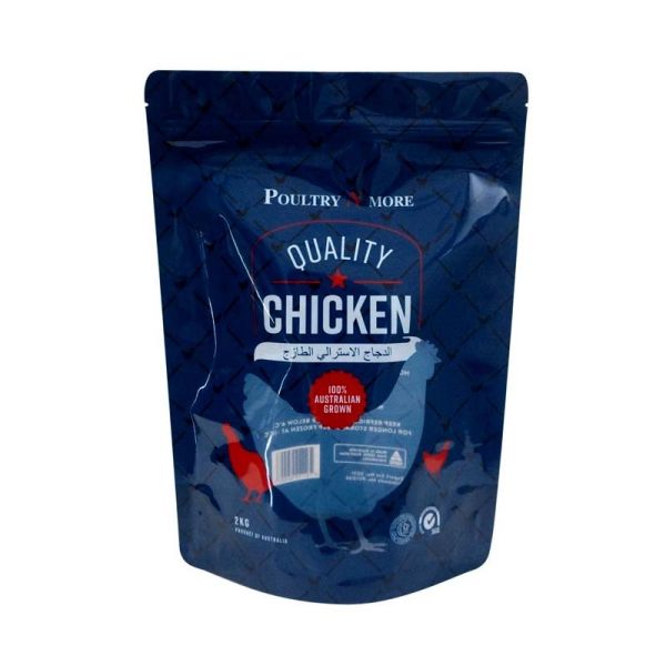 Custom Size Hot Chicken Bag Oil Resistant Roast Chicken Bags Moisture Proof