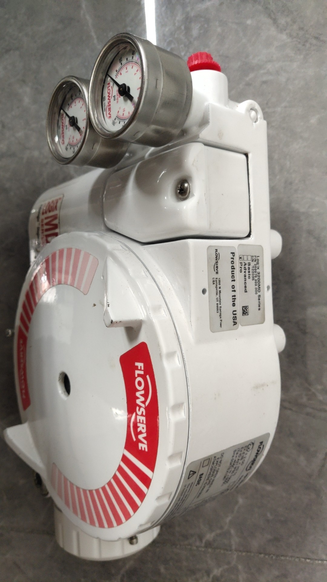 4-20 мА цифровой позиционировщик клапана Flowserve Logix 3200 серии 3200MD 3210MD 3211MD 3220MD