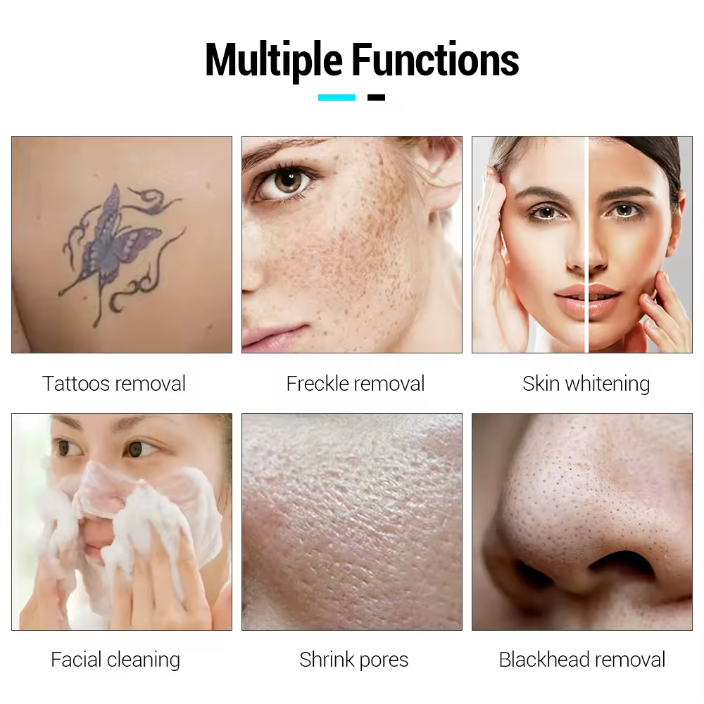 AS41 High Quality Honeycomb 1200w Power Nd Yag Solid State Laser Tattoo Removal Machine