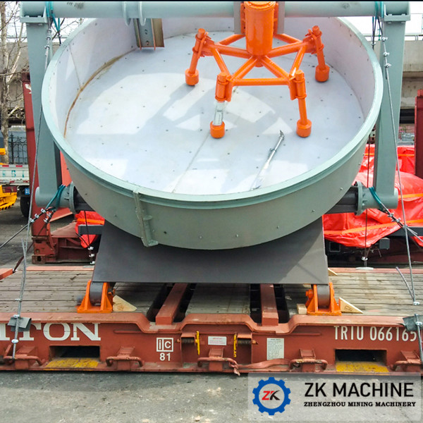 800mm Height Disc Limestone Granulation Equipment