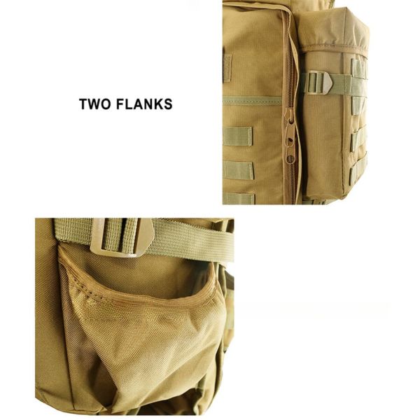 Рюкзак с застежкой на плече для активных занятий на открытом воздухе Охота Горнолыжный отдых Кампинг