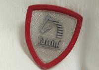 Custom Rubber Logo Patches Silicone Badge For Outdoor Wear / Shoes / Bags