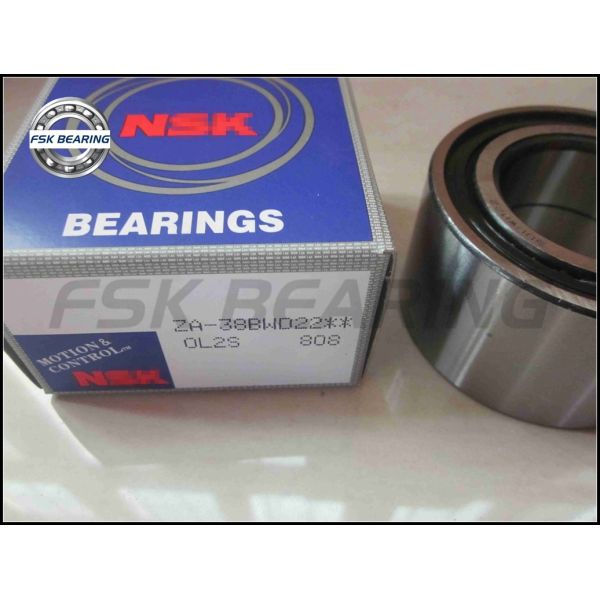 Стальная клетка 516005 Автомобильный передний узел с подшипником 42*80*38 мм Металлическая крышка Резиновая крышка