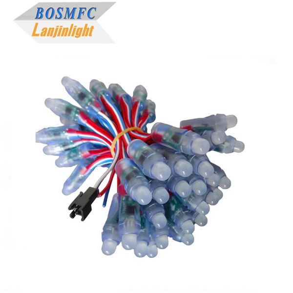 IP68 étanche à l'eau WS2811 Module de pixel LED Lumière à chaîne LED numérique Pixel LED DC5V Multicolore Lumières à chaîne LED