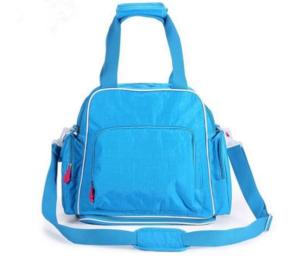 Purple Washable Diaper Bag Essentials TPDB007 For Small Baby and Girls