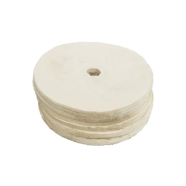 Tableware polishing hardware metal mirror polishing buckle cloth  drift car line polishing white cloth 
