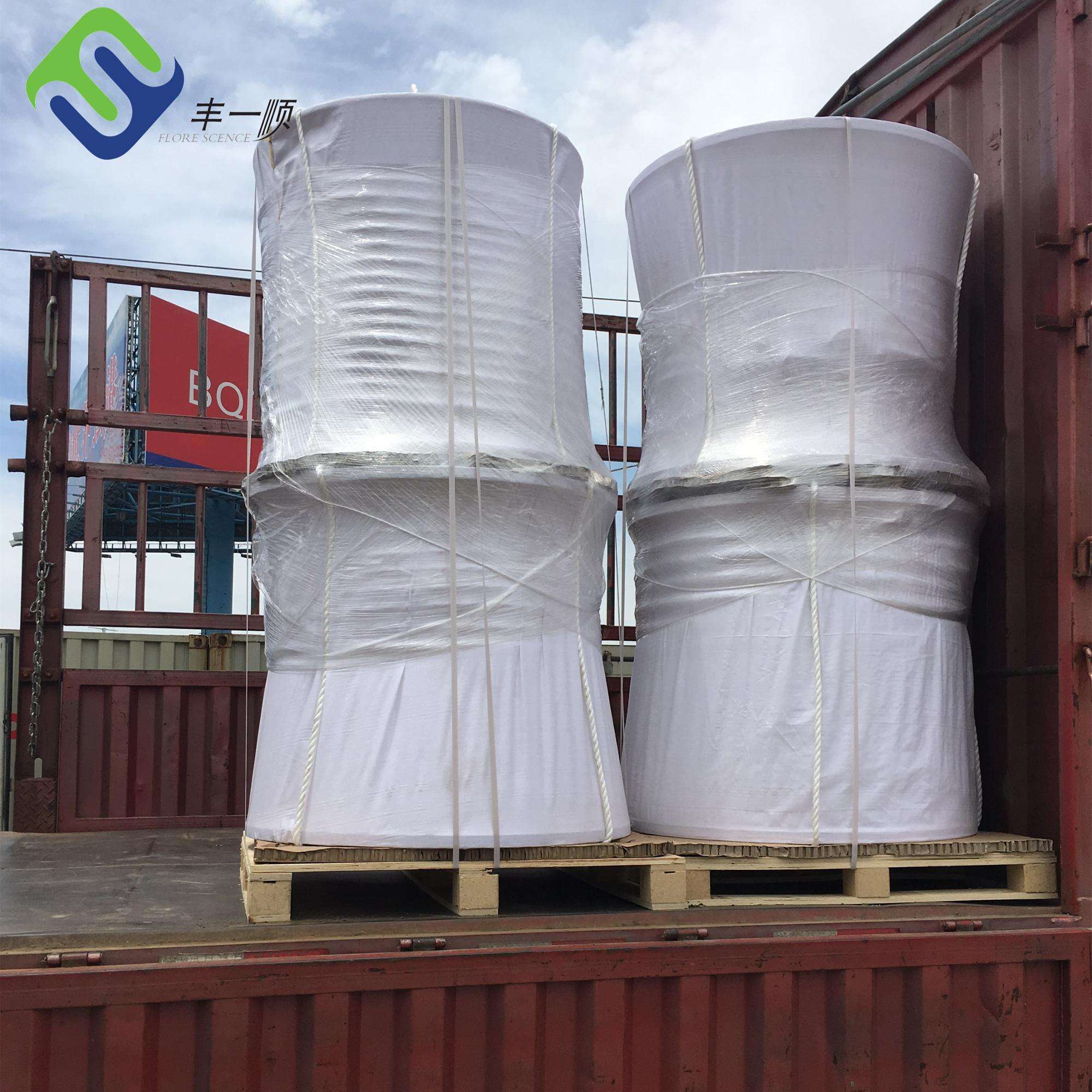 Диаметр 40 мм 8 нитей Полиэстерная веревка Многофиламентная веревка, используемая для судов