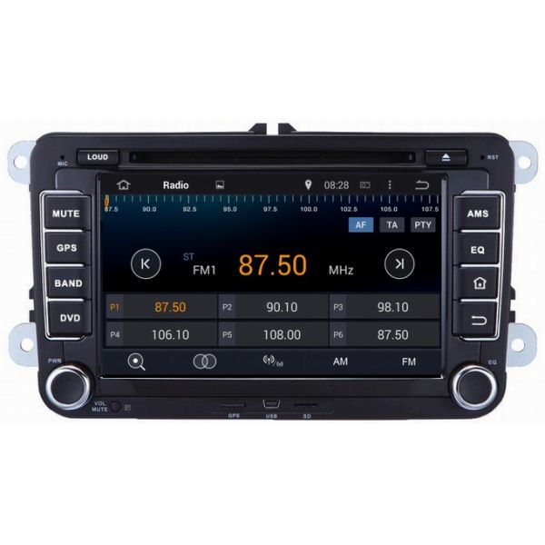 Ouchuangbo Auto Radio BT RDS GPS System for Volkswagen Tiguan /Touran /Polo Android 4.4 3G