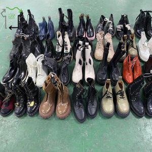High Top Brand Used Women's Shoes Ladies Mix Color 2nd Hand Shoes