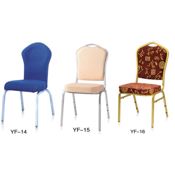 Stackable Iron Furniture Wedding Chair in China (YF-7)