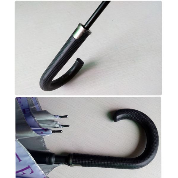 Parapluies protégeant du vent droits de golf de pongé ouvert automatique