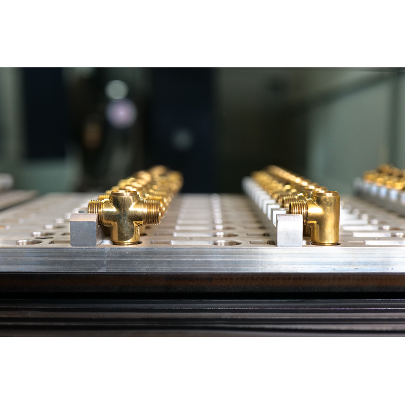 Robotic Valve Body Connector Deburring Cell Automated Feeding For High-Volume Faucet Component Edge Finishing
