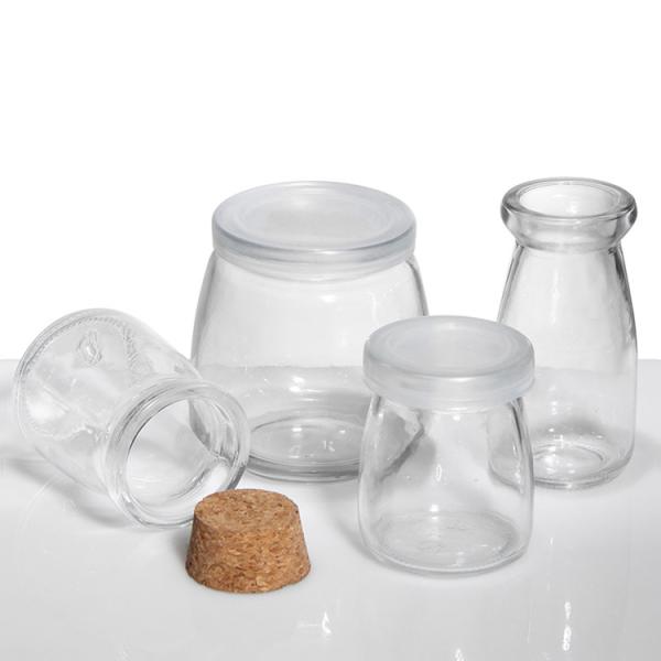 Bouteilles de 200 ml de verre claires et étanches 8 oz Bouteilles à épices en vrac