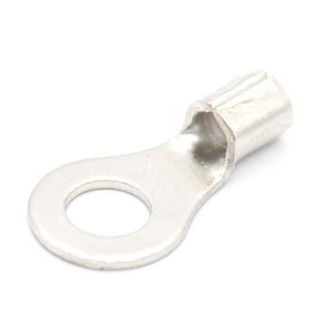 1.5-16mm2 Non Insulated Copper Tin Plated Ring Terminals With Brazed Seam DIN 46234