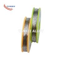 0.35mm Platinum Rhodium Alloy Round Wire R Type Thermocouple Wire Pt87Rh-Pt