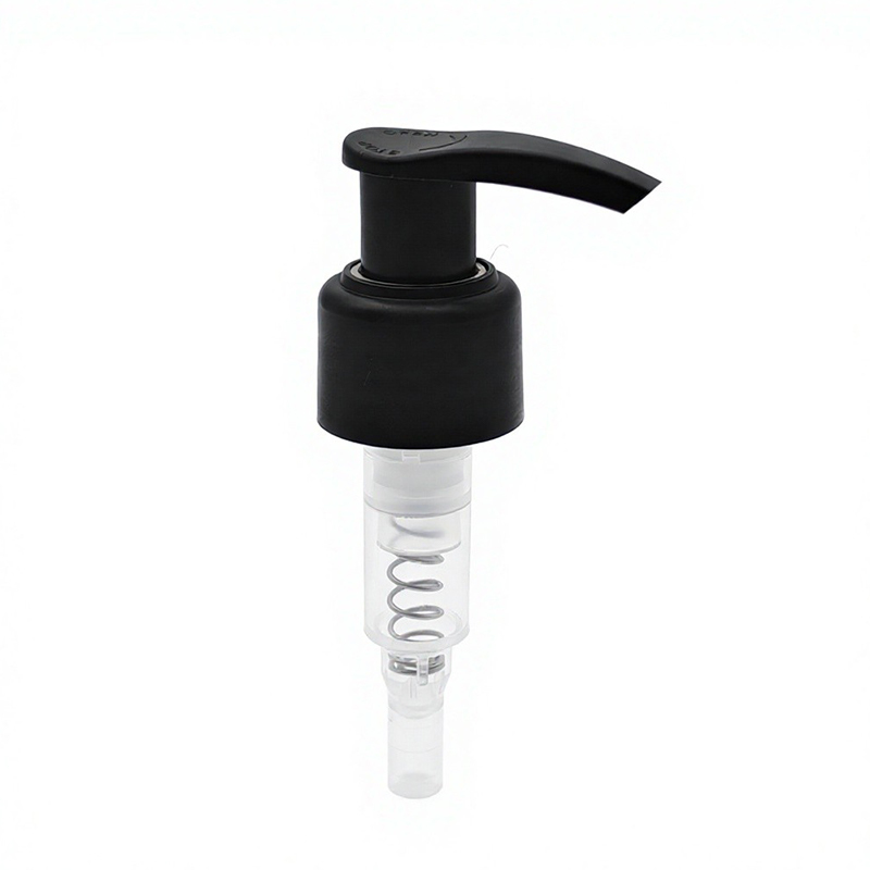 Wholesale Matte Black Lotion Pump with Left Right Lock and On-Off Function for Cosmetic Bottles