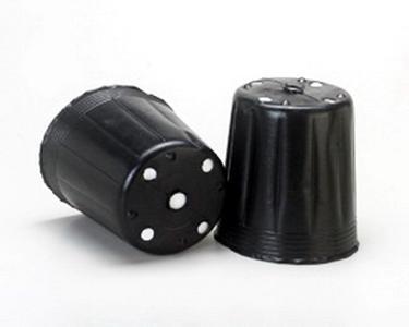 Cultivo da plântula potenciômetro Thermoformed do berçário de 4 polegadas borda aumentada 7 galões