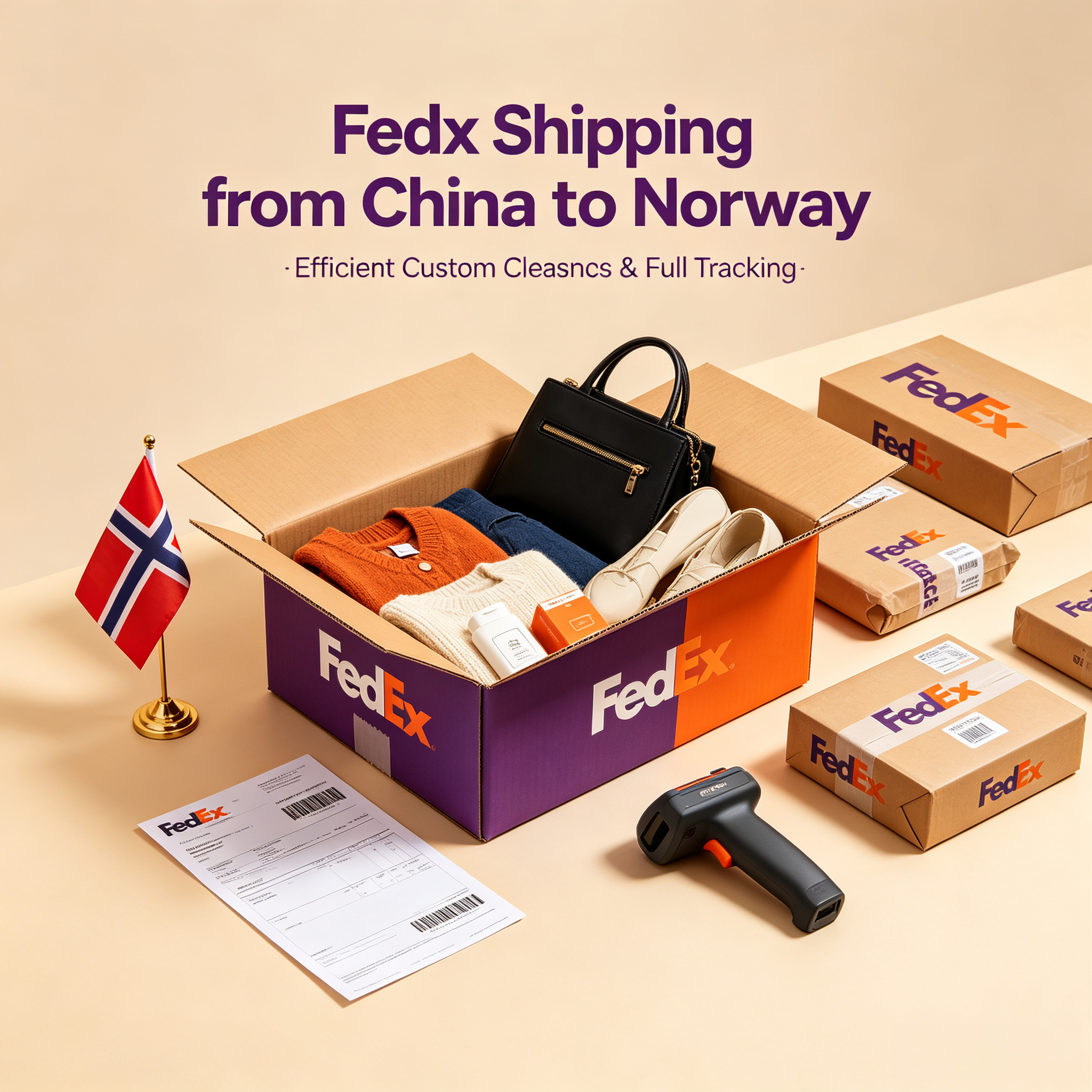 International FedEx Shipping From China To Norway Door To Door Shipping Services