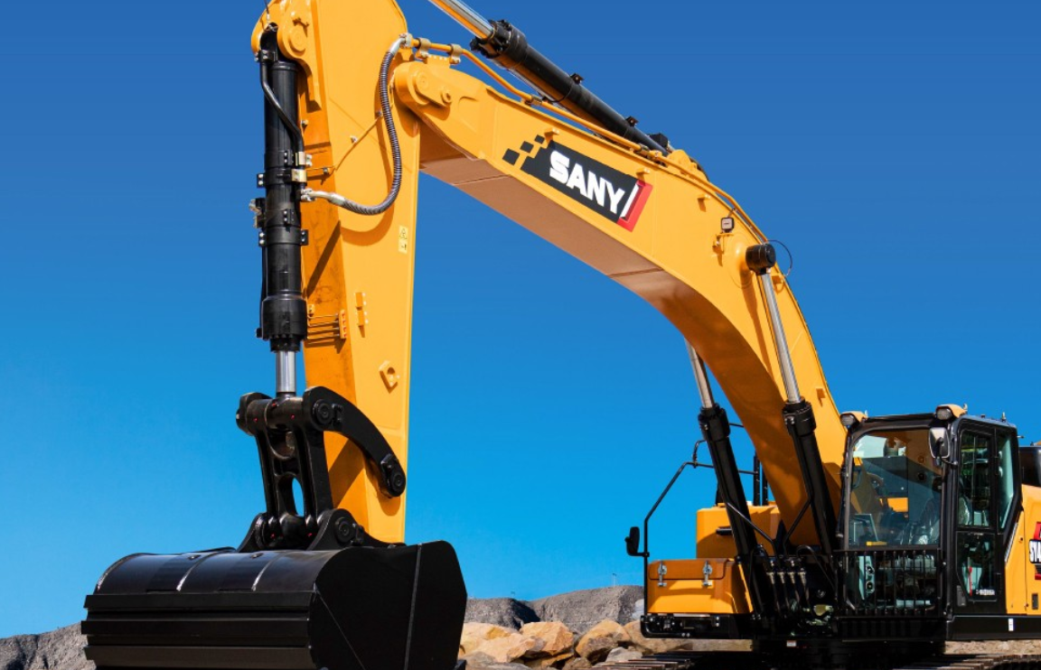 Distribuidor de tubería de cubo para el sistema hidráulico SY485 en obras de construcción esencial