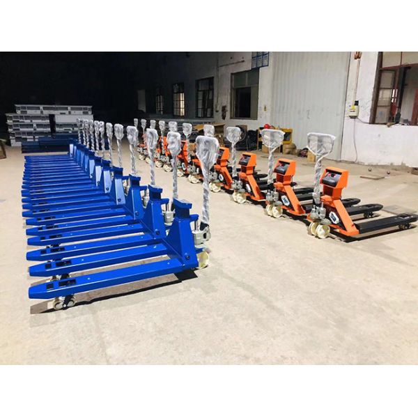2 Ton Carbon Steel Manual Forklift Scale for Warehouse