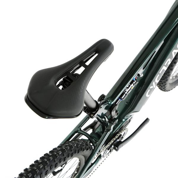 48V Mid Drive Carbon Fiber Thru-Axle Boost Frame Inner Cables Electric Bicycle EM6 Ebike