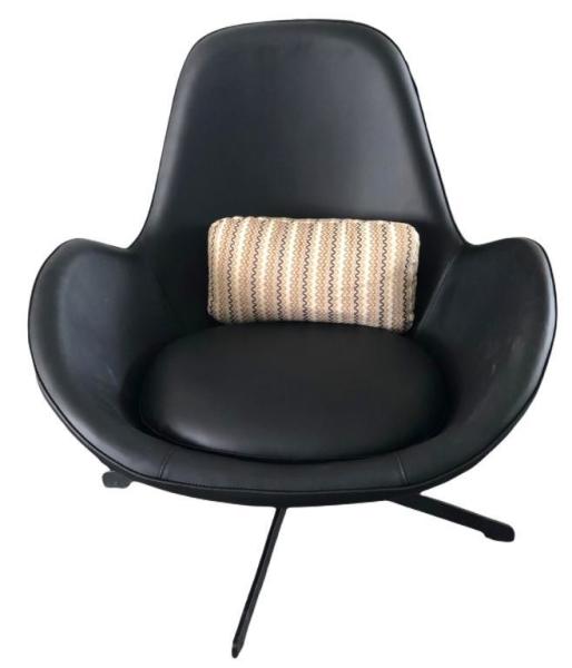 Hot Classic Design Fabric Leather Swivel Chair for Living Room Leisure chair