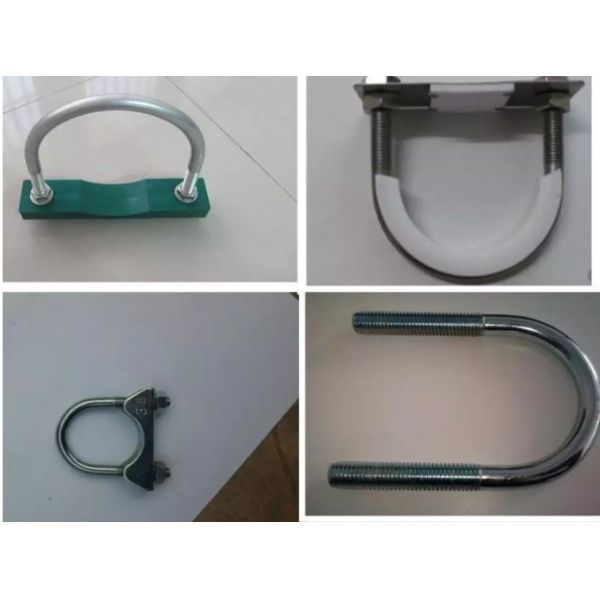 Диапазон высокой эффективности нержавеющей стали струбцины шумоглушителя u Zincplating большой