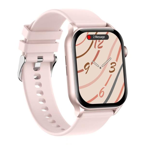 Moniteur de sommeil en forme carrée Smart Watch High Tech avec assistant vocal AI