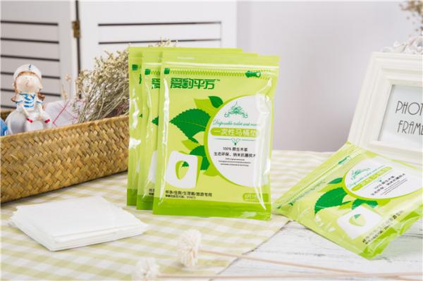 Woodpulp Paper Disposable Toilet Seat Covers Rectangular