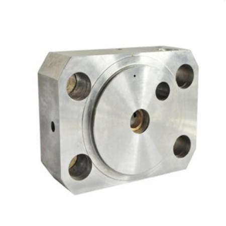019683-1 Flow Style Waterjet Parts 87K Intensifier End Bell Assembly Right Hand waterjet pump parts