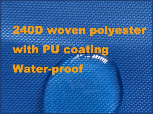 All Weather Protection Waterproof Boat Cover 22' - 24' L Sleek Light Grey Color