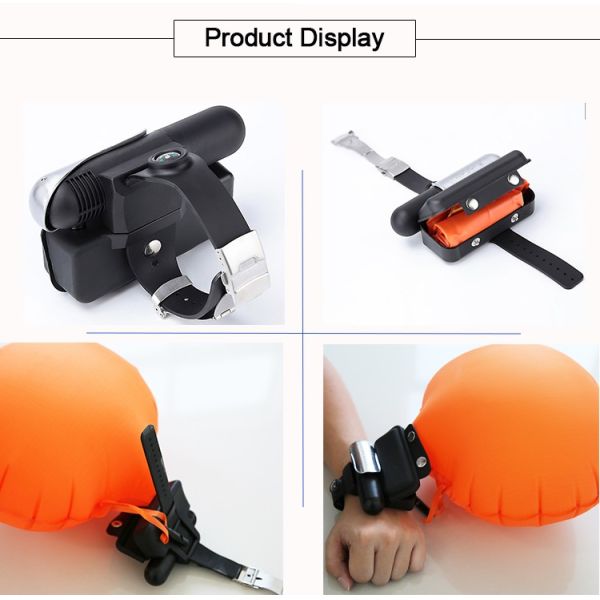 Water Safety Device Inflatable Life Jackets Wristband Manual Inflating Wrist Bag