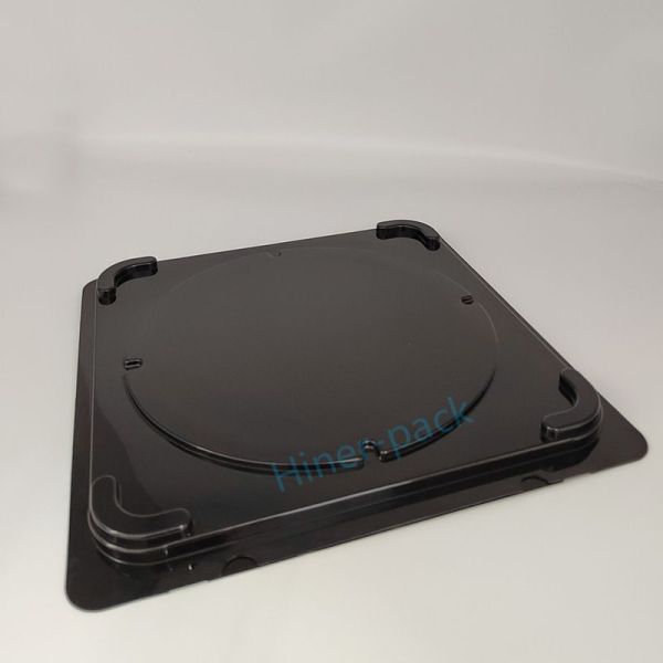 8 polegadas Transparente Single Wafer Containers de transporte Material PET