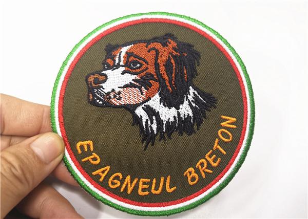 Vespa Club Embroidery Hat Patches Round 3 Tall Embroidered Logo Badges