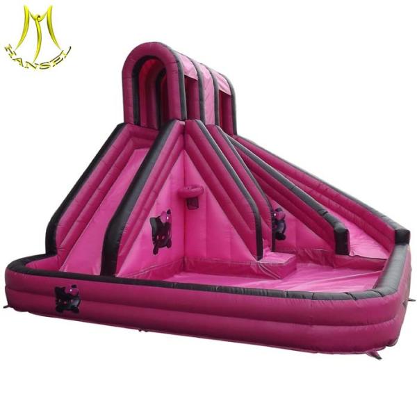 Hansel wholesale commercial bouncy castles water slide manufacture in Guangzhou panyu