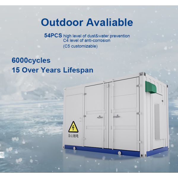 Above Ground Industrial Commercial Energy Storage With CE/ROHS/MSDS/UN38.3 Certificated